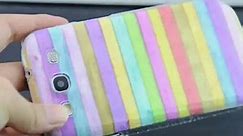Rainbow Color Waterdrop Hard Case for Samsung Galaxy S3 SGS3 i9300
