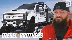 Heavy D's 6x6 With Tracks for SEMA | Diesel Brothers
