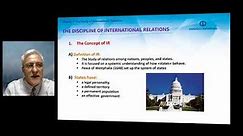 INTRODUCTION TO INTERNATIONAL RELATIONS - Unit 1 Chapter Summary