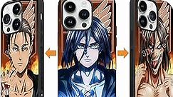 Anime 3D Motion Phone Case Compatible with iPhone 15 Plus Shockproof Soft TPU Anti-Scratch Non-Slip Japanese Anime Lenticular Phone Cases for iPhone 15 Plus 6.7 Inch