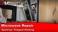 Frigidaire Microwave Repair - Sparking, Stopped Working - Transformer
