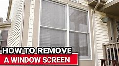 How To Remove A Window Screen - Ace Hardware