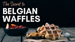 THE SECRET to the Best Belgian Waffles | Breakfast Recipes | Flour, Eggs and Yeast Channel