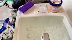 Sharper Image Spahaven Foot Bath + At Home Pedicure!