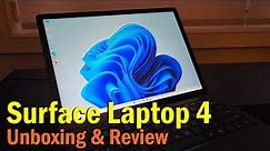The Microsoft Surface Laptop 4 | Unboxing & Review and Windows 10 Installation #surface