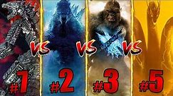 Who's the Most Powerful Titan in the Monsterverse? | Ranking Every Monster From Weakest to Strongest