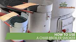 How To Use A Char Broil Smoker Tips (STEP BY STEP GUIDE)