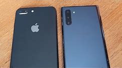 Galaxy Note 10 vs Iphone 8 Plus - Fliptroniks.com