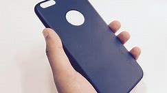 Spigen Leather Fit Midnight Blue Case iPhone 6s/6 Plus Unboxing & Overview (INDIA)