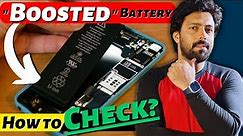How to BOOST iPhone Battery Health | How to Check Boosted iPhone Battery