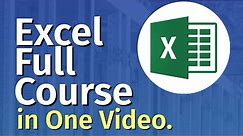 Microsoft Excel Tutorial for Beginners | Excel Training | FREE Online Excel course