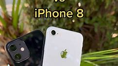 iPhone 12 mini vs iPhone 8 #apple #iphone #iphone12mini #ios #iphone8 #camera #shotoniphone #photography