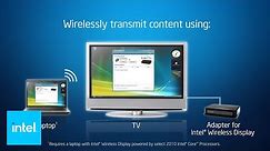 Intel® Wireless Display - Laptop to TV | Intel