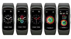 Get Apple watch faces on Samsung gear fit 2