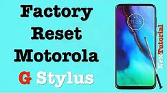 How to Factory Reset Motorola G Stylus | Hard Reset Motorola G Stylus Metro PCS | NexTutorial