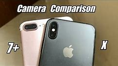 iPhone 7 Plus vs iPhone X - Camera Comparison