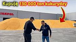 Jakpol- kupują ponad 2000 ton kukurydzy dziennie. Dwie ogromne przyczepy Bergmann GTW430 [Korbanek]