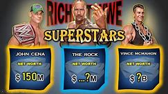 Richest WWE Superstars || Real NETWORTH 2023 #wwe #networth @WWE @DataDelight.