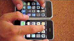 iPhone 2G vs iPhone 3GS