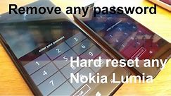 How to factory/hard reset any Nokia Lumia 520, 625, 630, 720, 730, 830, 920, 1020, 1320, 1520