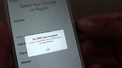 iPhone 6 Plus: SIM Card is Required for Activation
