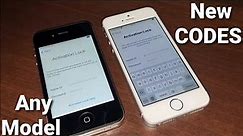 Tested!! Unlocked iCloud Activation lock Bypass Apple ID iPhone 4,4s,5,5s,5c,SE,6,6s,7,8,X,XR,XS✔