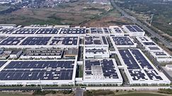 The Industry's First Vehicle-scale AI Intelligent Power Battery Factory at SVOLT's Headquarters in Changzhou, China