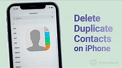 How to Delete Duplicate Contacts on iPhone All At Once (2 Methods)