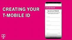 How to Create Your T-Mobile ID
