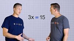 Algebra Basics: Solving Basic Equations Part 2 - Math Antics