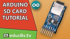 Arduino Tutorial: SD card module Micro SD tutorial DIY.