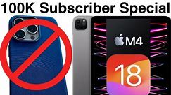 iOS 18 Offline AI “confirmed” by Mark Gurman! iPad Pro with M4 at WWDC according to Max Tech?!