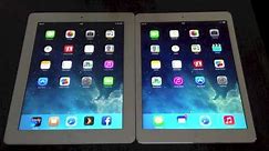 iPad Air vs iPad 2 Head to Head of both current models