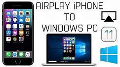 How to AirPlay Your iOS 11 Device to ANY Windows 10 PC for FREE | No Jailbreak