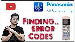 How to Find out Panasonic Inverter AC Error Codes | 2021