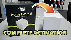 Straight Talk 5G home Internet unboxing and complete activation & setup step by step