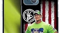 Head Case Designs Officially Licensed WWE John Cena American Flag Superstars Hard Back Case Compatible with Apple iPhone 13