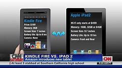 Kindle Fire vs. iPad 2