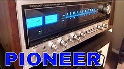 Amazing Pioneer SX-939 Vintage Stereo Receiver - Uncovered !!