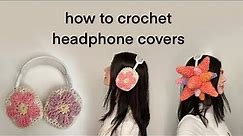 Crochet Headphone Cover Tutorial (Apple Airpods Max)