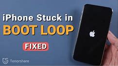 How to Fix iPhone Stuck on Boot Loop without Data Loss