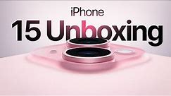 PINK iPhone 15 Unboxing!
