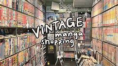 *ੈ✩‧₊˚ vintage manga shopping in japan // literally the COOLEST manga store