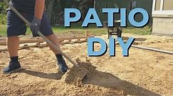 How to Pour a Concrete Patio DIY - Part 1- Prep