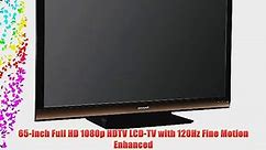 Sharp AQUOS LC65E77UM 65-Inch 1080p 120Hz LCD HDTV with Gold Bezel