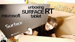 Unboxing Surface RT Microsoft