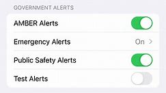 How to turn off emergency test alerts on your phone