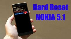Hard Reset NOKIA 5.1 | Factory Reset Remove Pattern/Lock/Password (How to Guide)