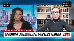 Ukrainian MP reflects on "exhausting" war in her homeland on grim anniversary
