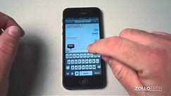 iPhone 5 Tips - Texting